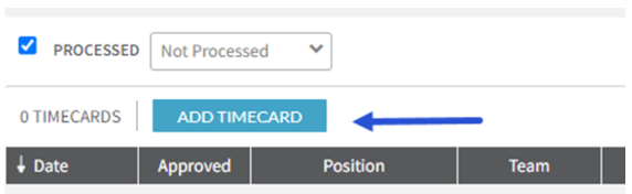 Timecards: Creating and Approving/Processing in ScheduleFlex