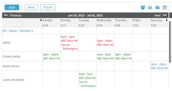Personalize Your Calendar View in ScheduleFlex